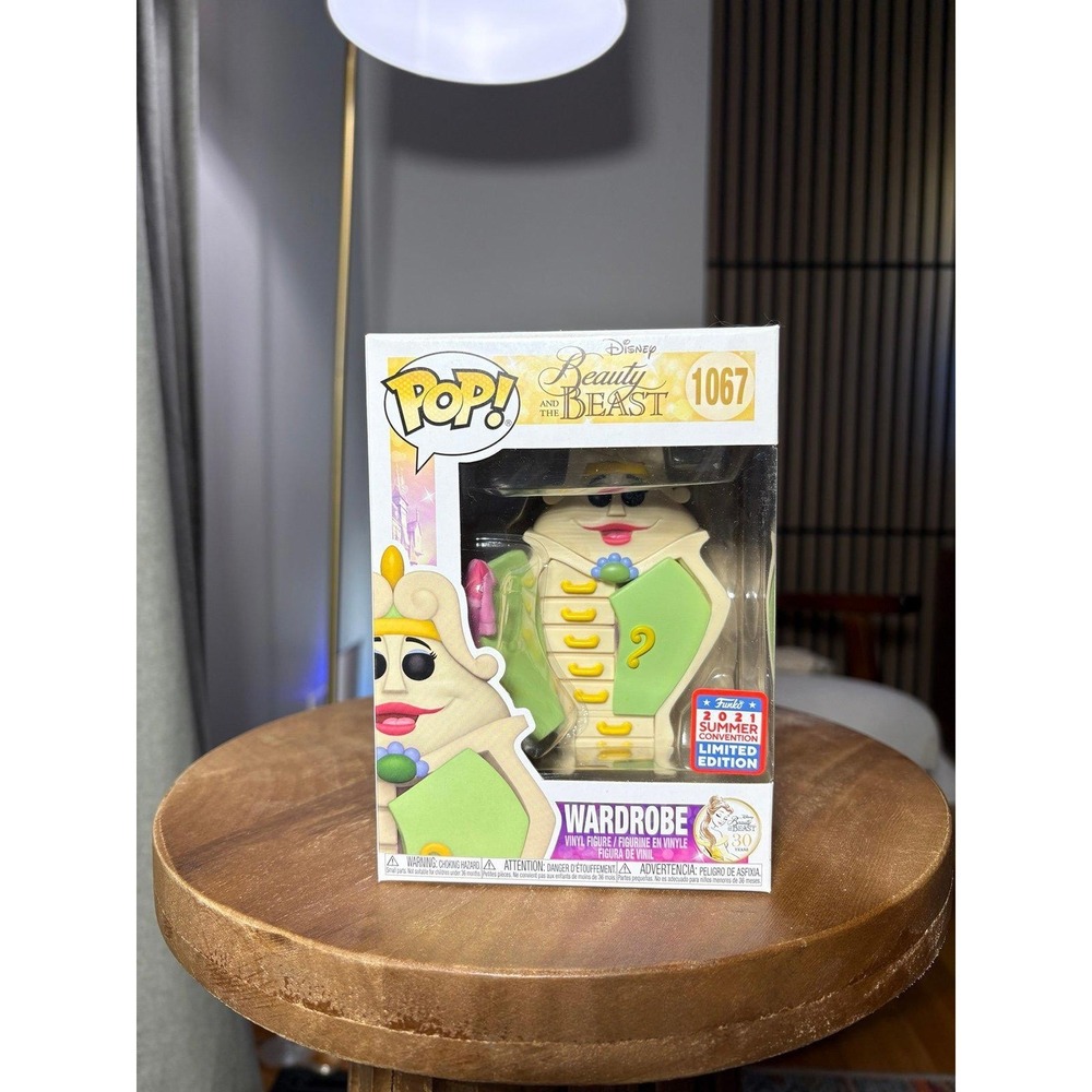 Funko Pop! Beauty and the Beast #1067 Wardrobe 2021 Summer Convention Exclusive